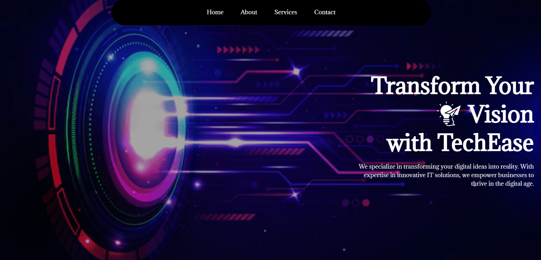 IT Service Based Website